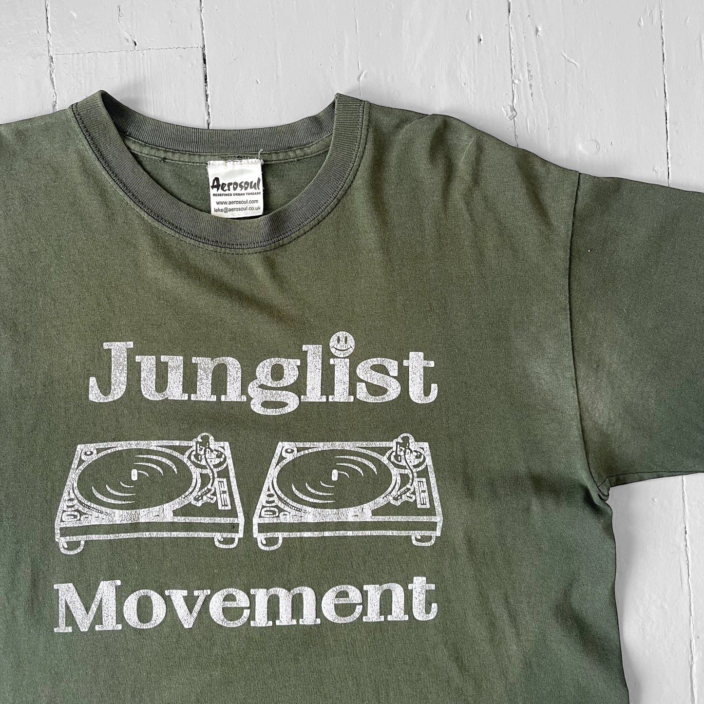 Early 2000s junglist movement T-shirt (L)