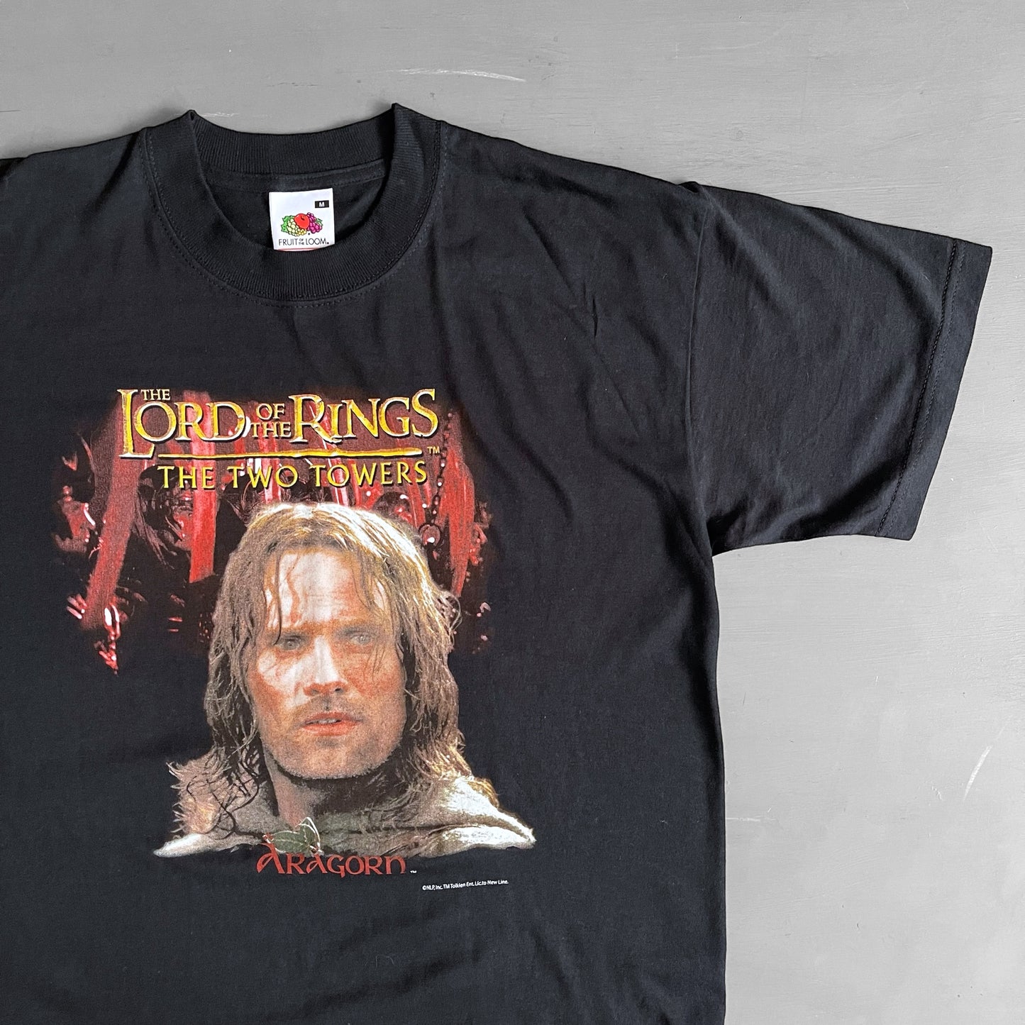 2001 Lord Of The Rings Aragon T-shirt (L)