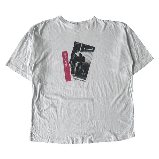 1990s Red Stripe T-shirt (XL)