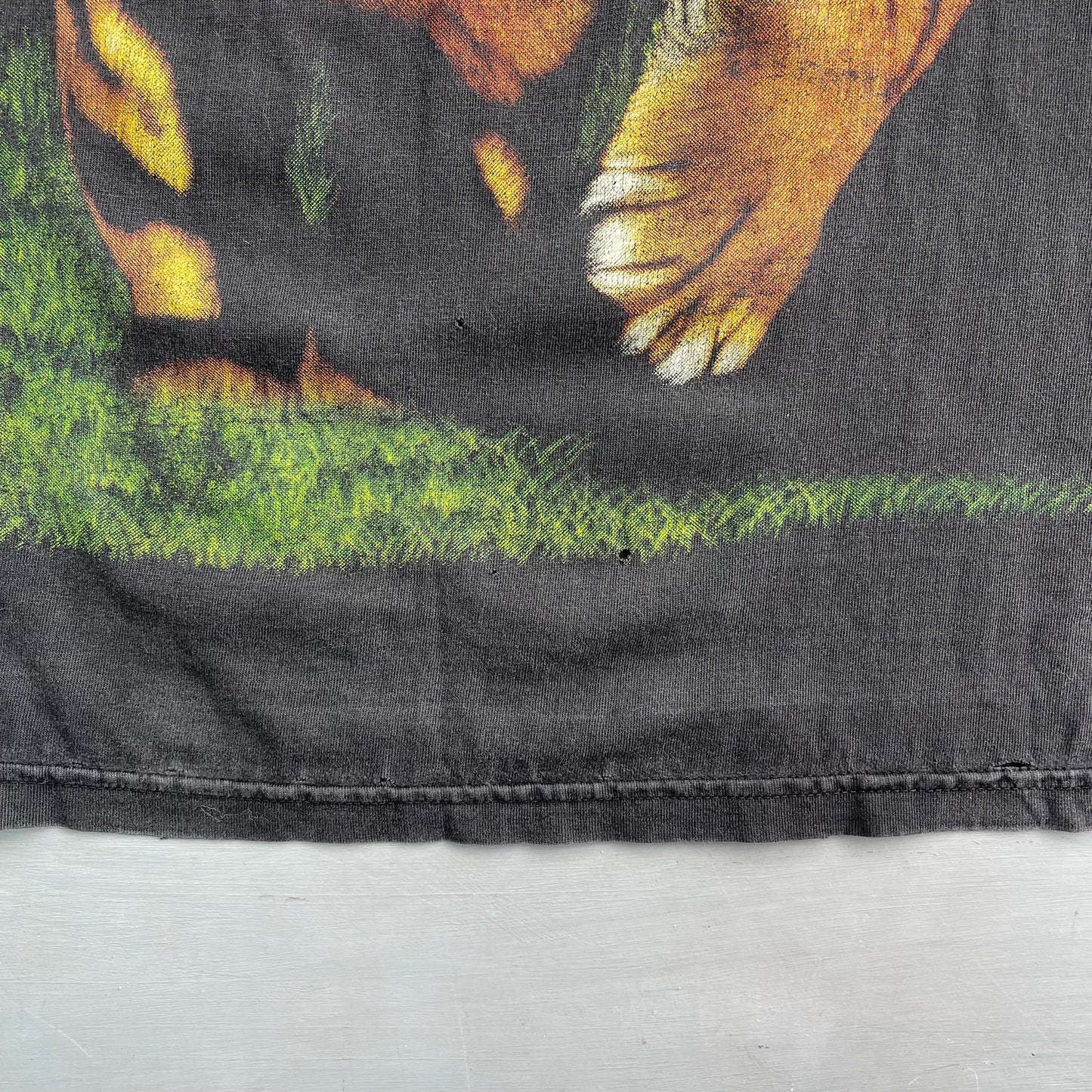 1990s Tiger graphic T-Shirt (XL)