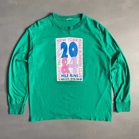 1993 New York Central Park running club long sleeve T-Shirt (M)