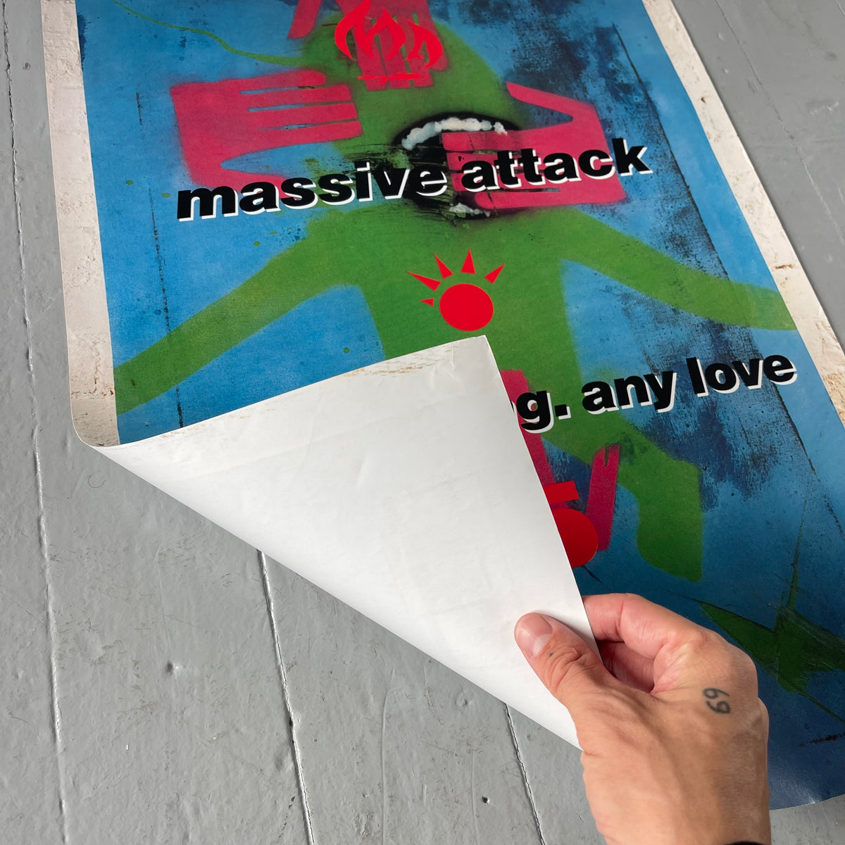 1998 Massive Attack poster