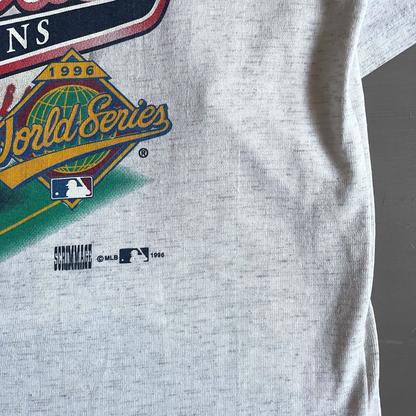 1996 New York Yankees ringer T-shirt (M)