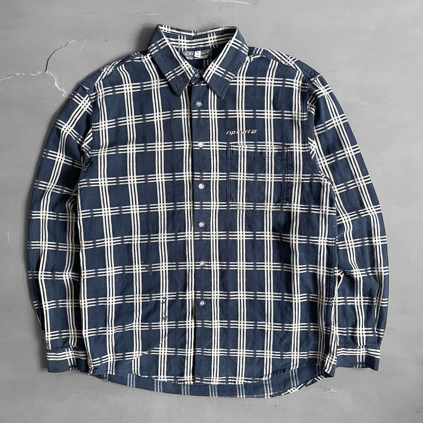 2000s Rip Curl flannel shirt (M)