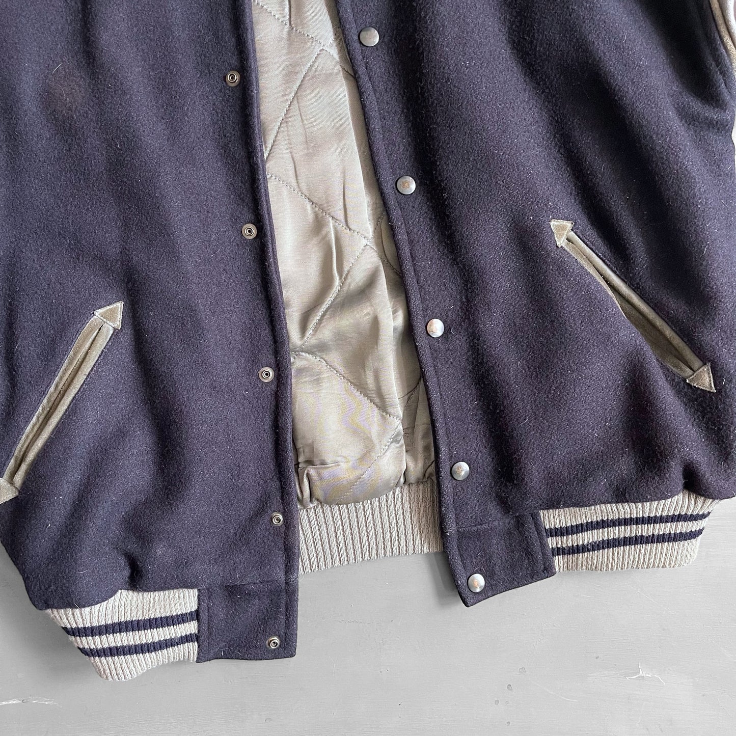 1990s Sony varsity jacket (L)
