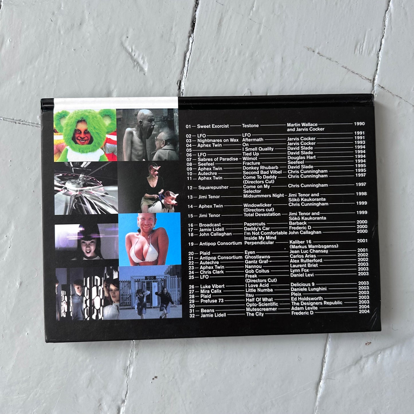 2004 Warp Records Warp Vision DVD book special edition