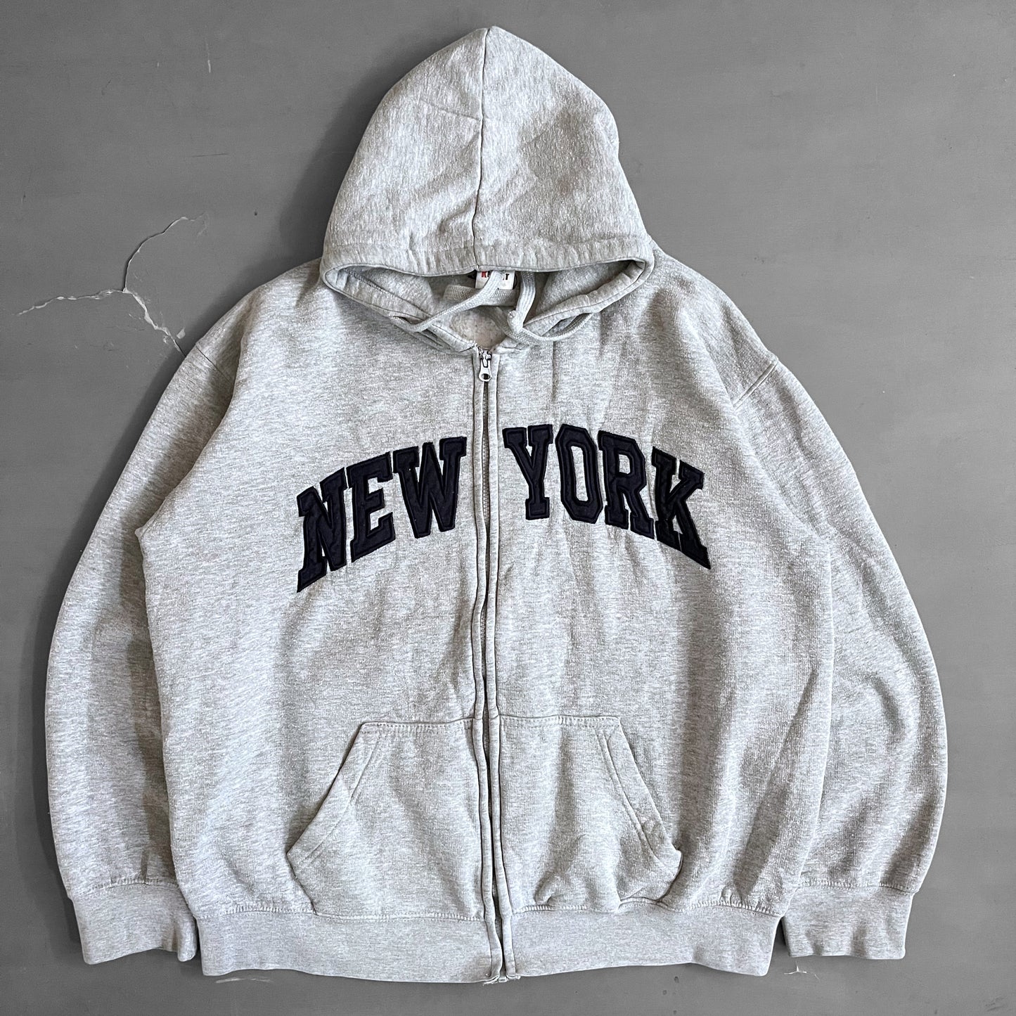 1990s New York zip hoodie (L)