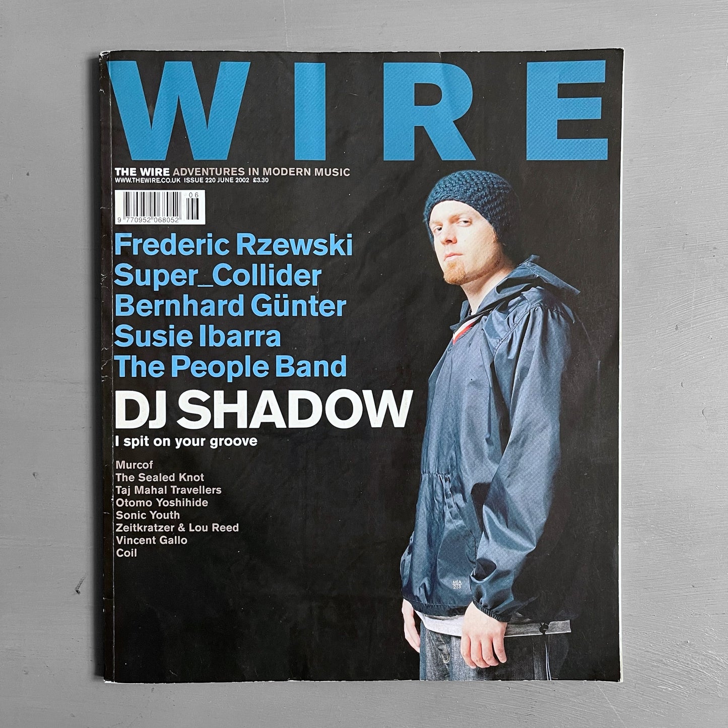 2002 WIRE Magazine DJ Shadow edition