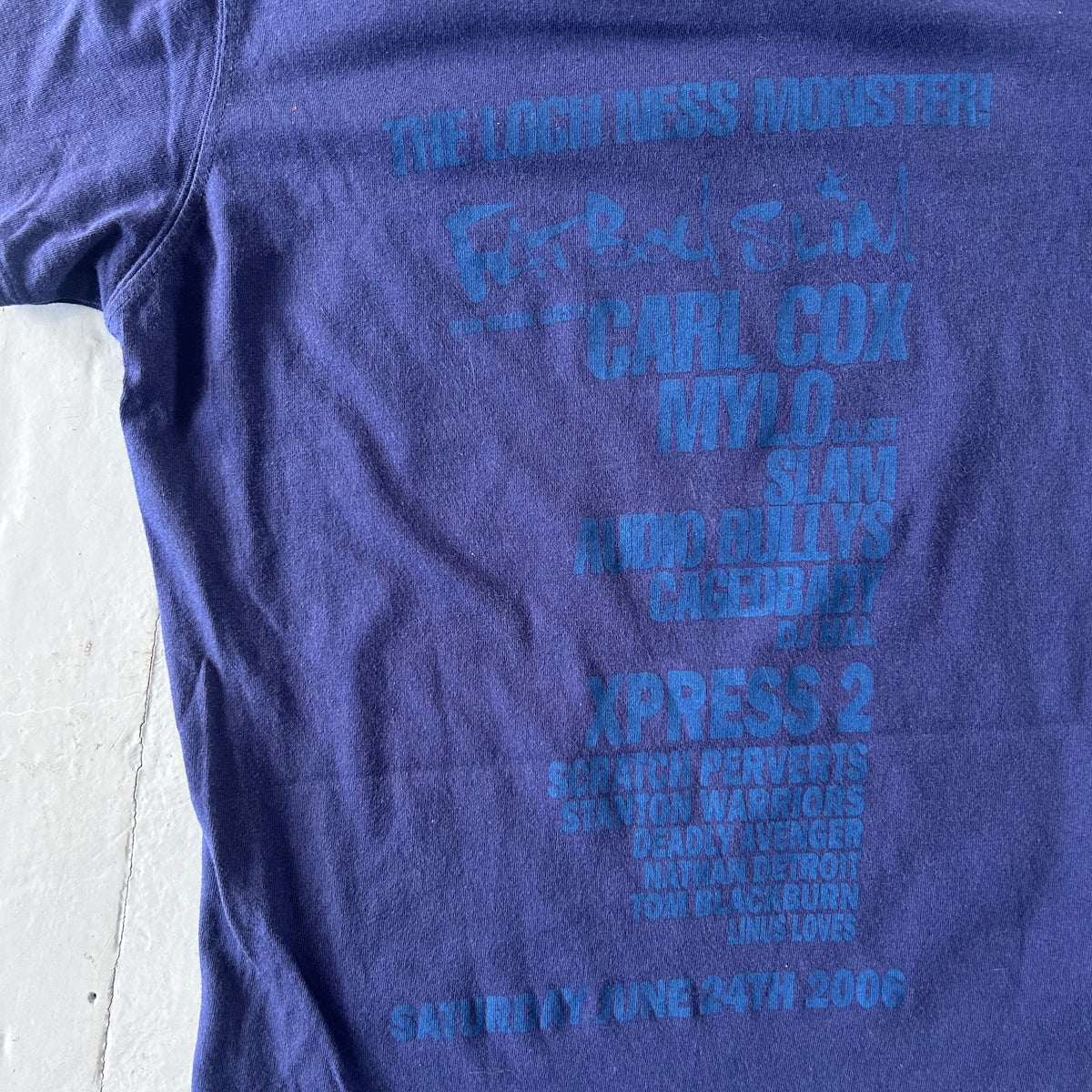 2006 Fatboy Slim baby T-shirt (XS)
