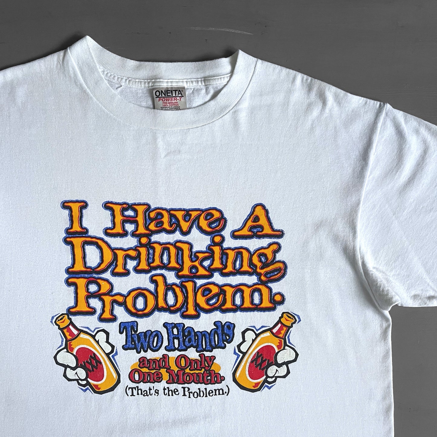 1990s Drinking problems T-shirt (L)