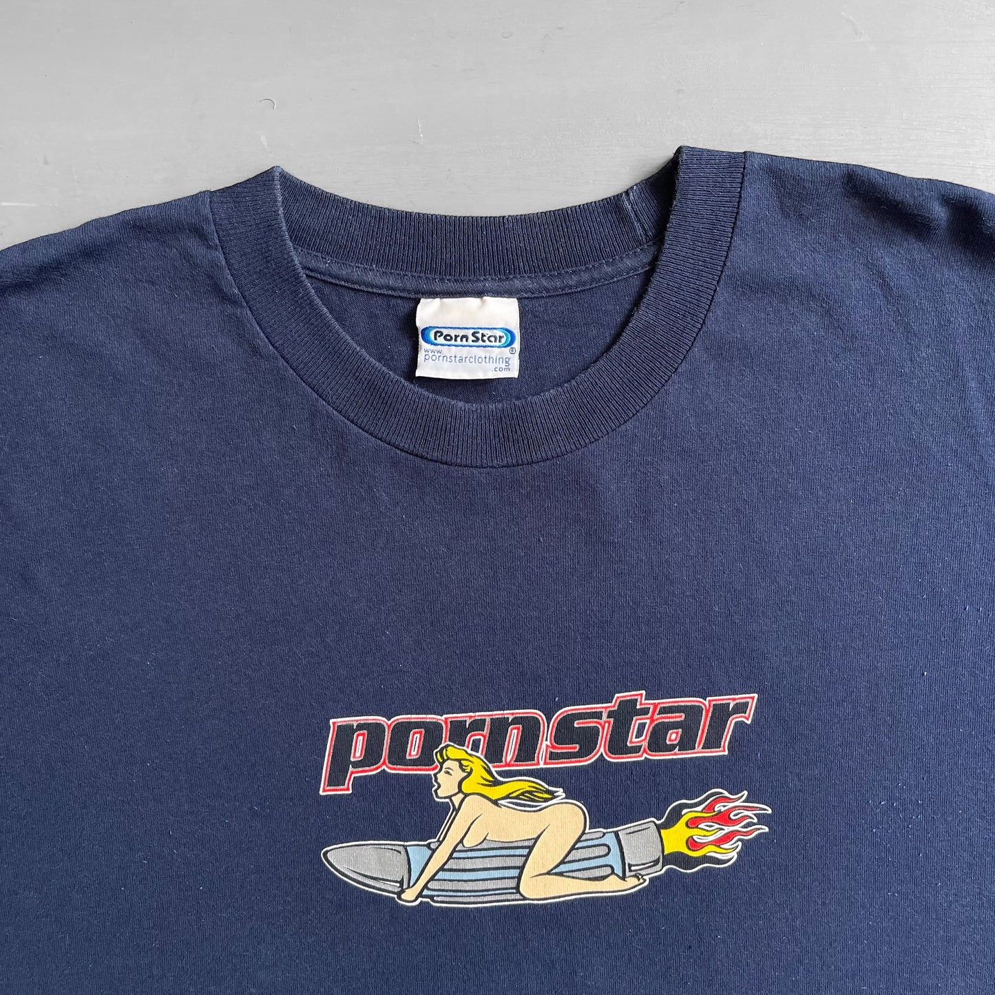 1990s Pornstar rocket T-shirt (L)