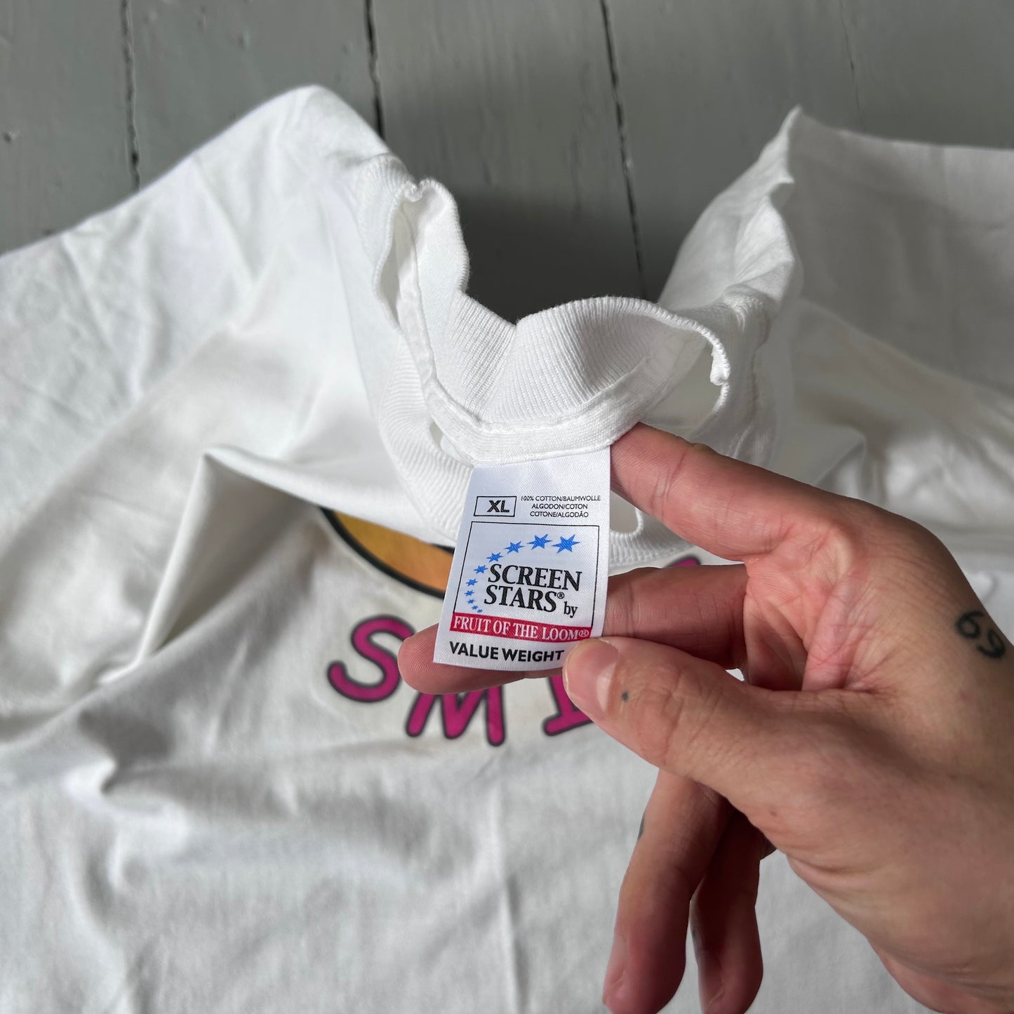 1990s Smiley T-shirt (XL)