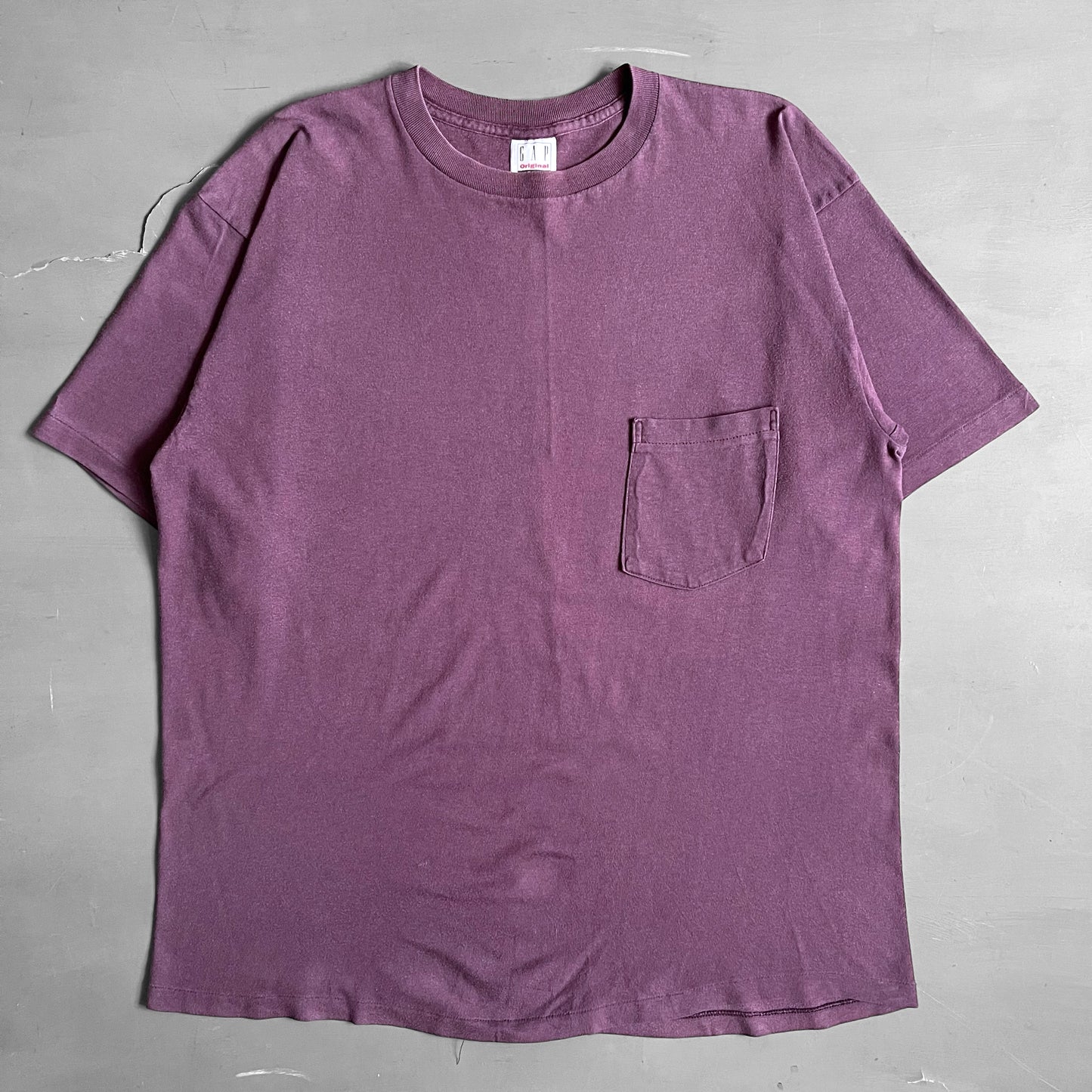 1990s Gap pocket blank T-shirt (L)