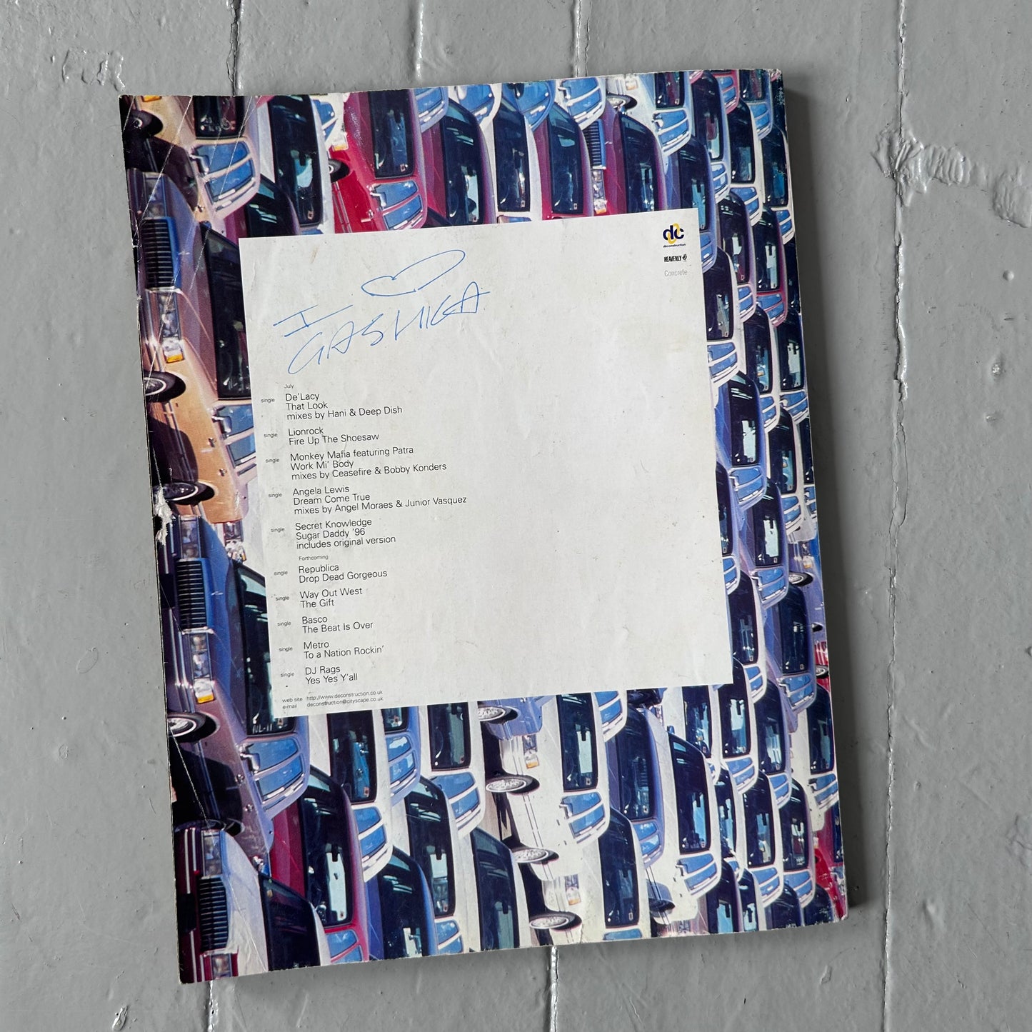 1996 MUZIK underworld magazine