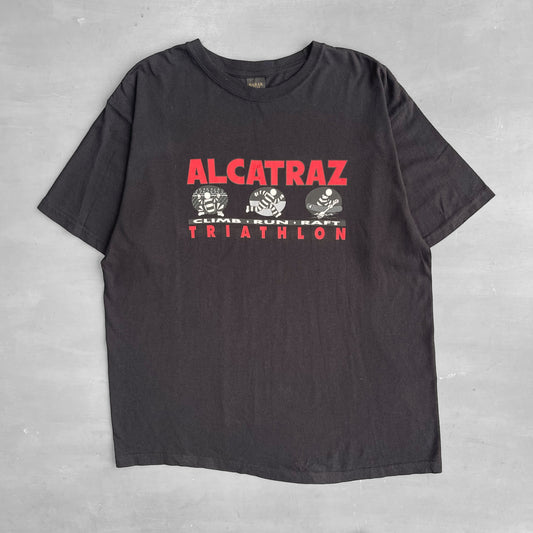 2000s Alcatraz triathlon T-Shirt (XL)