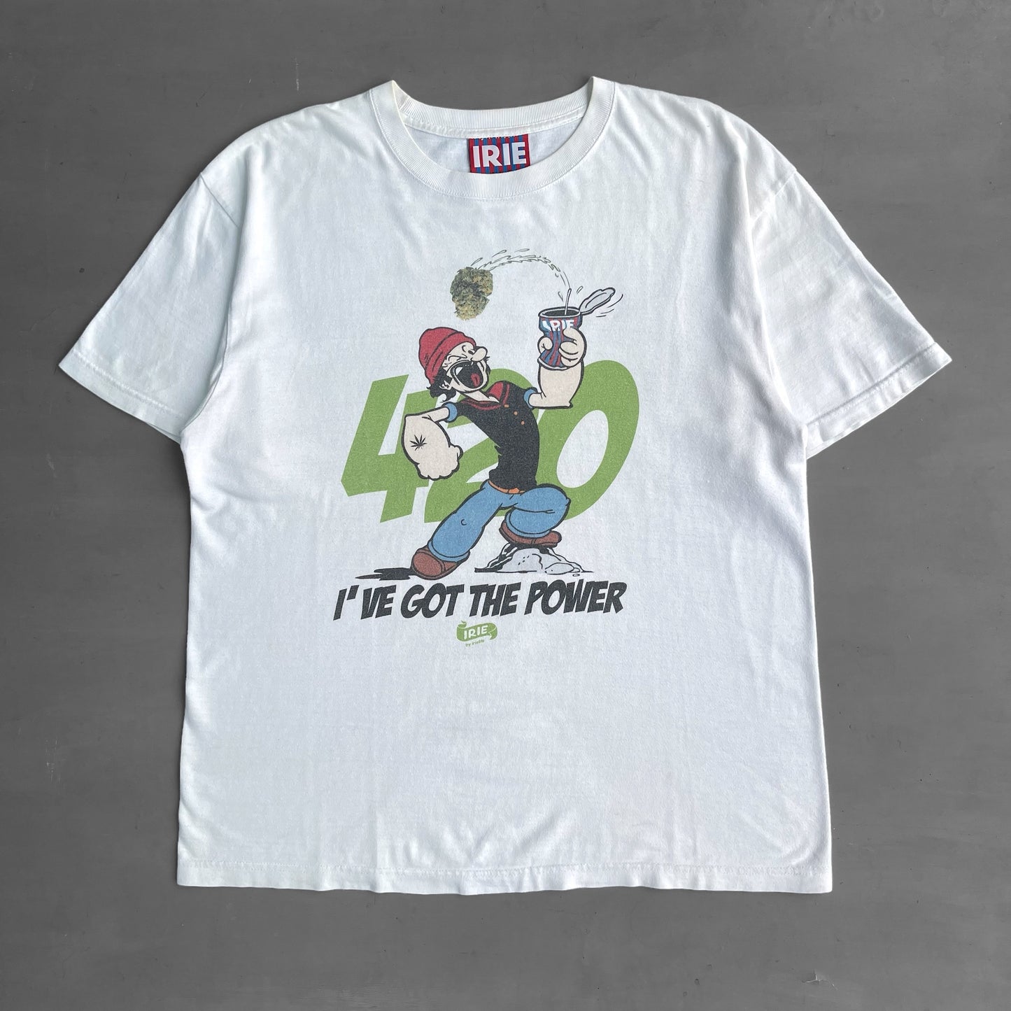 2000s 420 I got the power IRIE weed T-Shirt (L/XL)