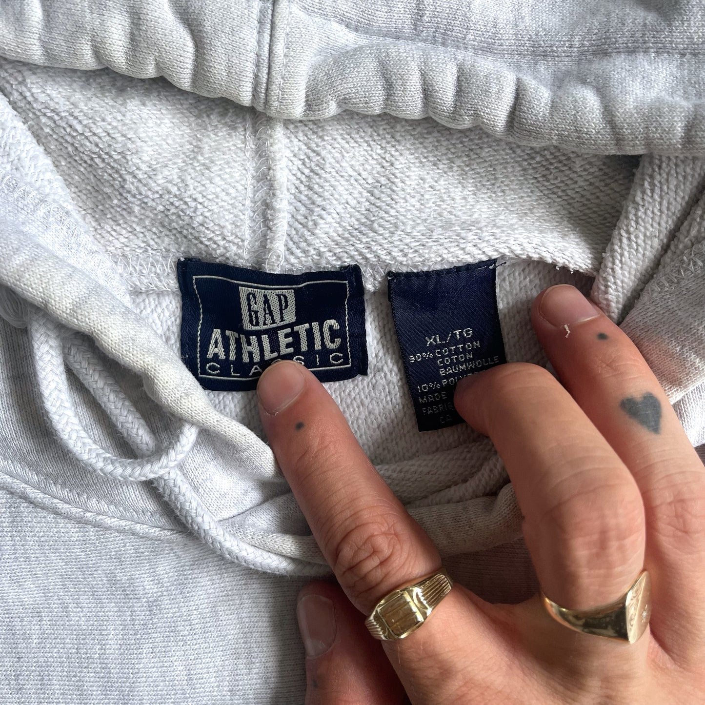 1990s GAP Athletic hoodie (XL)