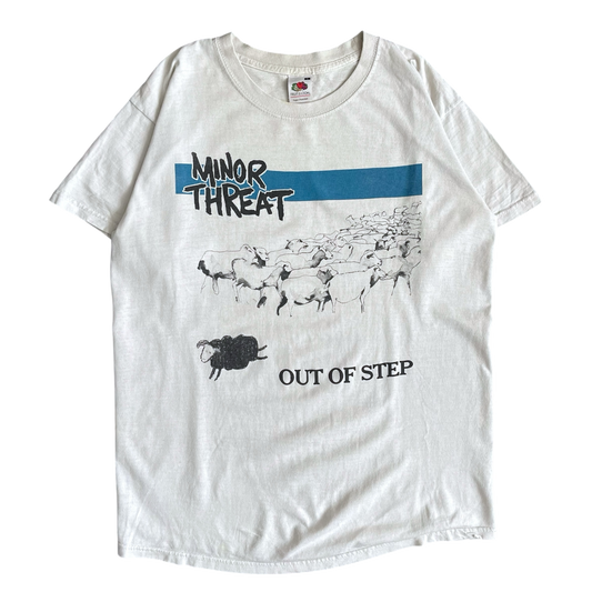 2000s Minor Threat Out Of Steps T-shirt (S/M)