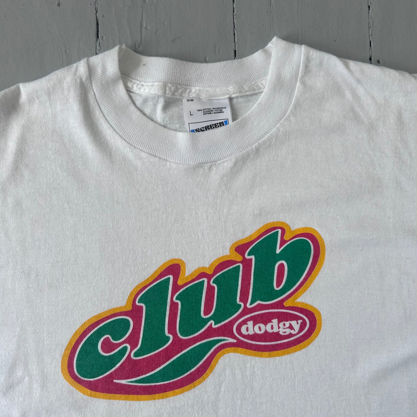 1990s Club Dodgy T-shirt (L)