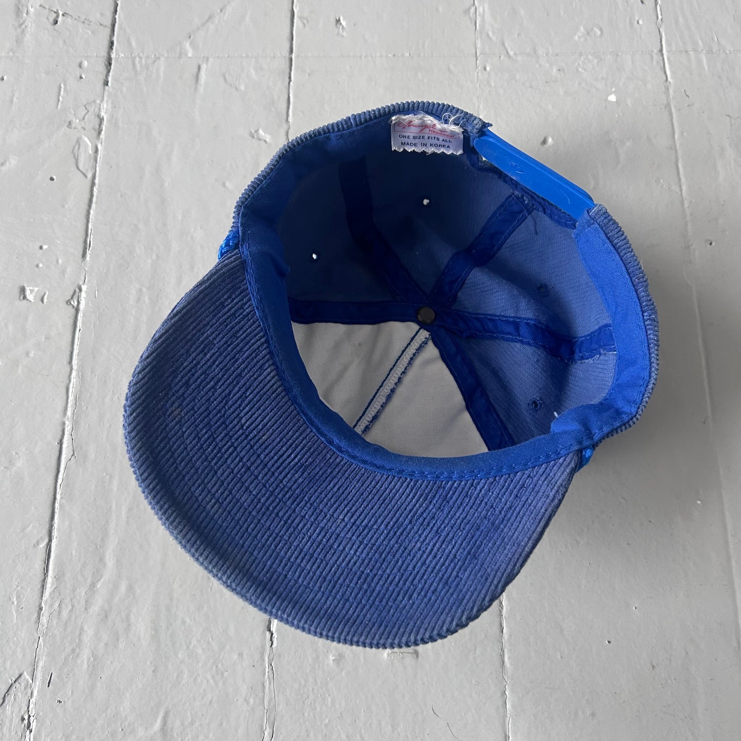 1990s Technics corduroy cap