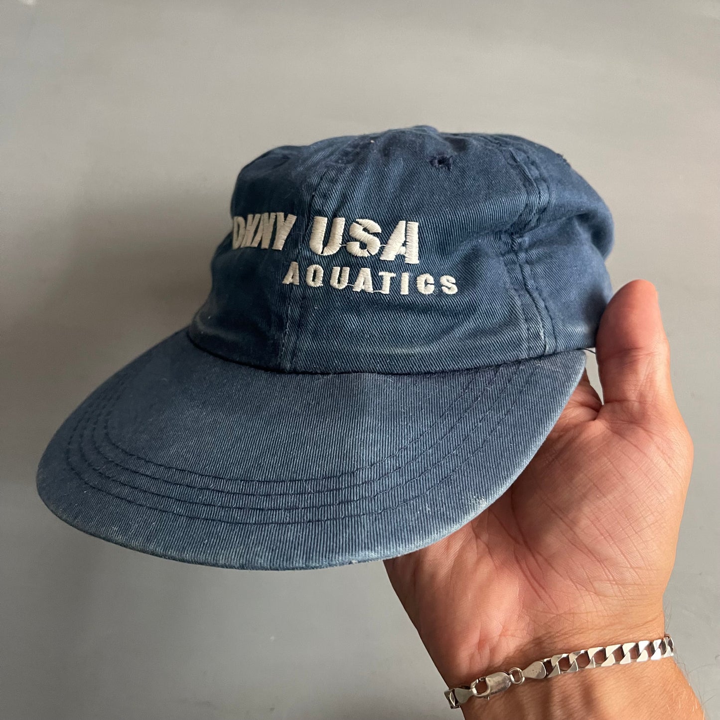 1990s DKNY aquatics cap