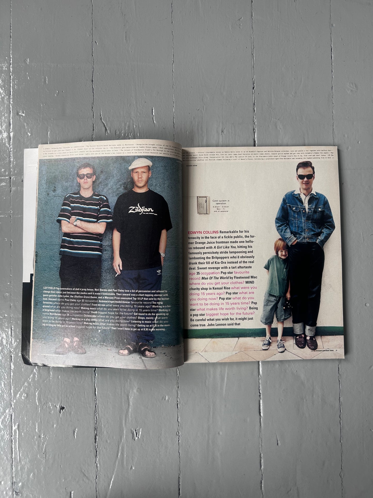 1995 I-D birthday magazine