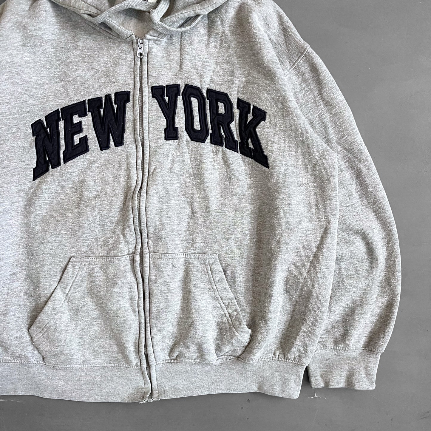 1990s New York zip hoodie (L)