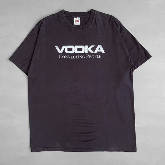 2000s Vodka connecting people T-shirt (L)