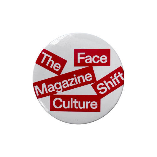 1990s The Face Magazine pin badge