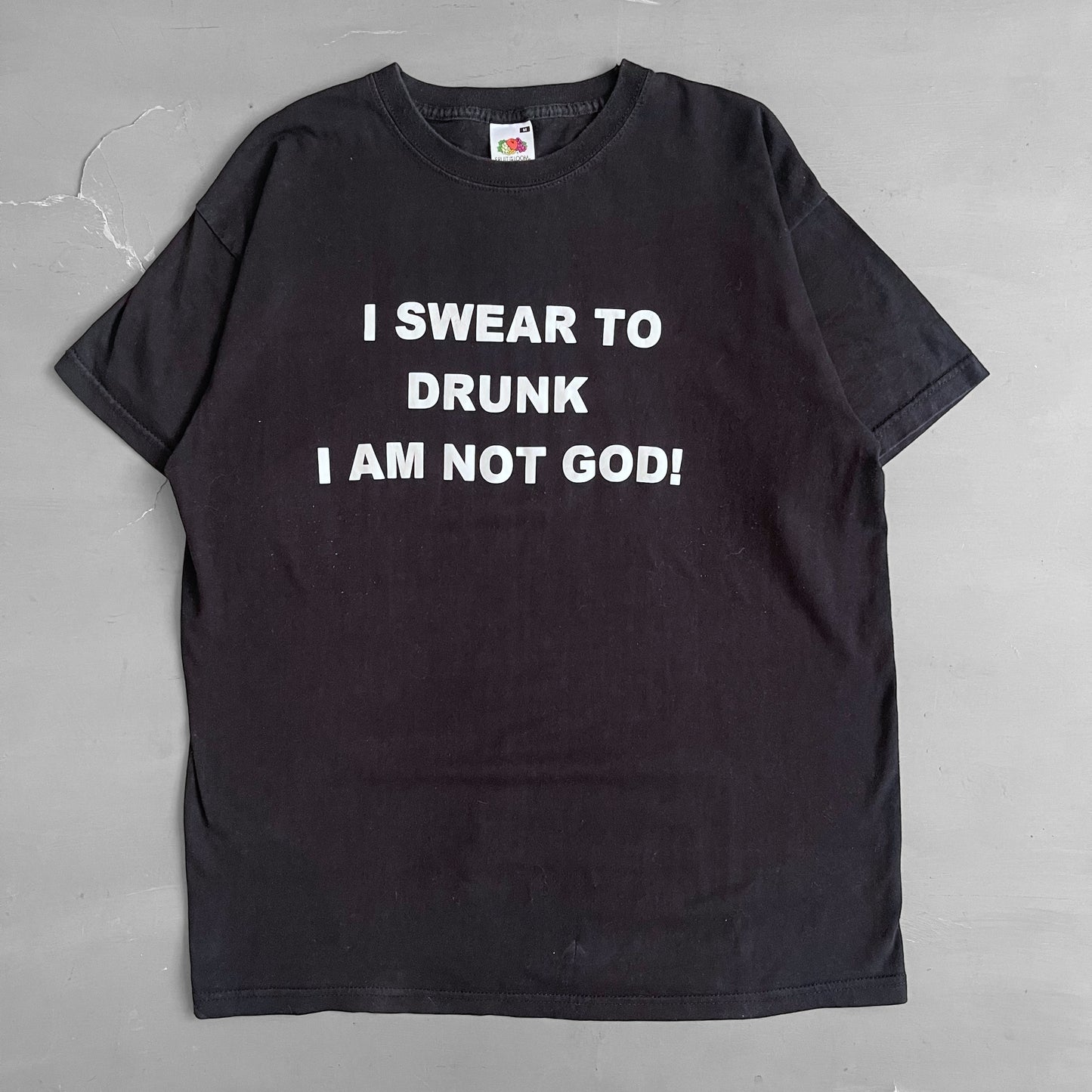 2000s I swear to drink I’m not god T-shirt (M)