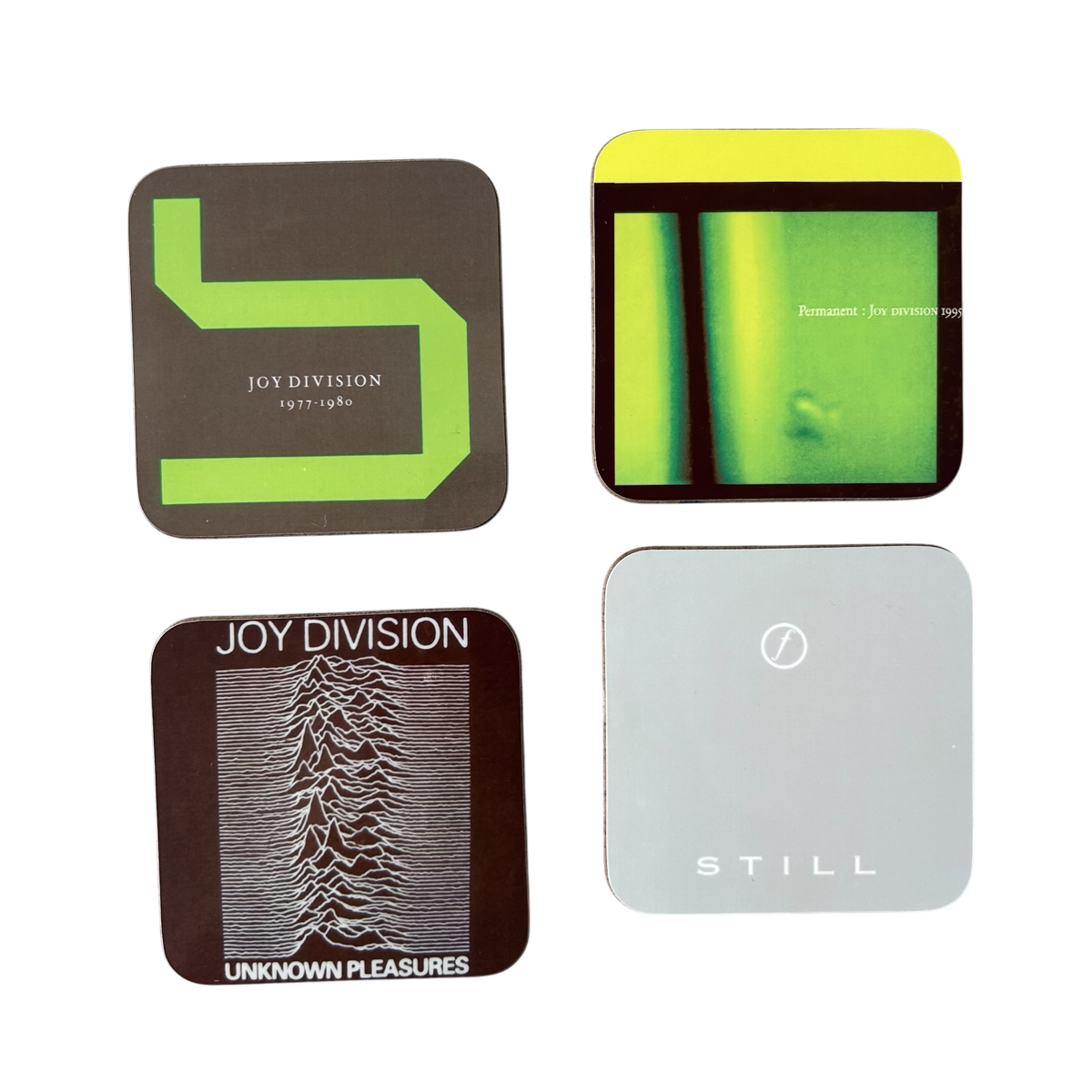 2000s Joy Division coasters