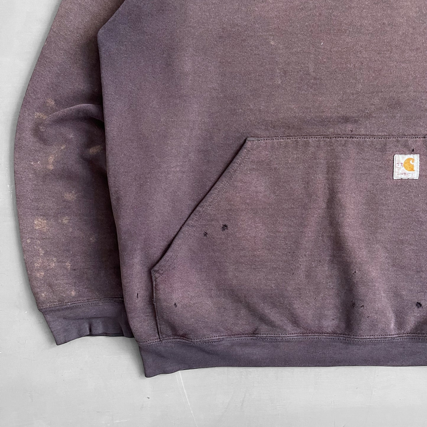 1990s Distressed Carhartt fire resistant hoodie (L/XL)