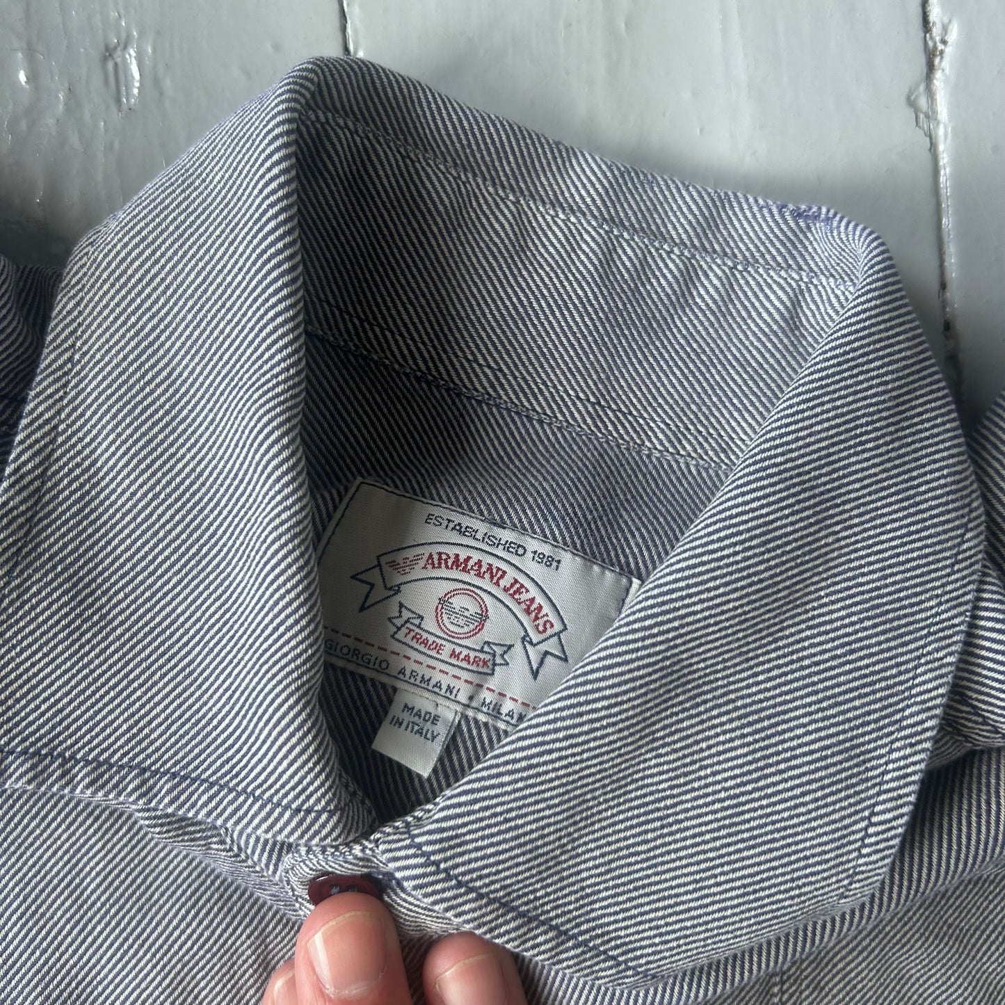 1990s Armani shirt (L/XL)