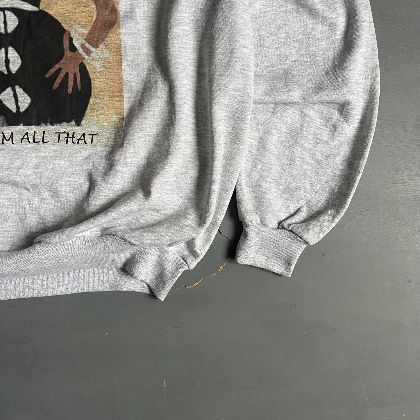 1990s Yes I am all that pullover sweatshirt jumper (XL)