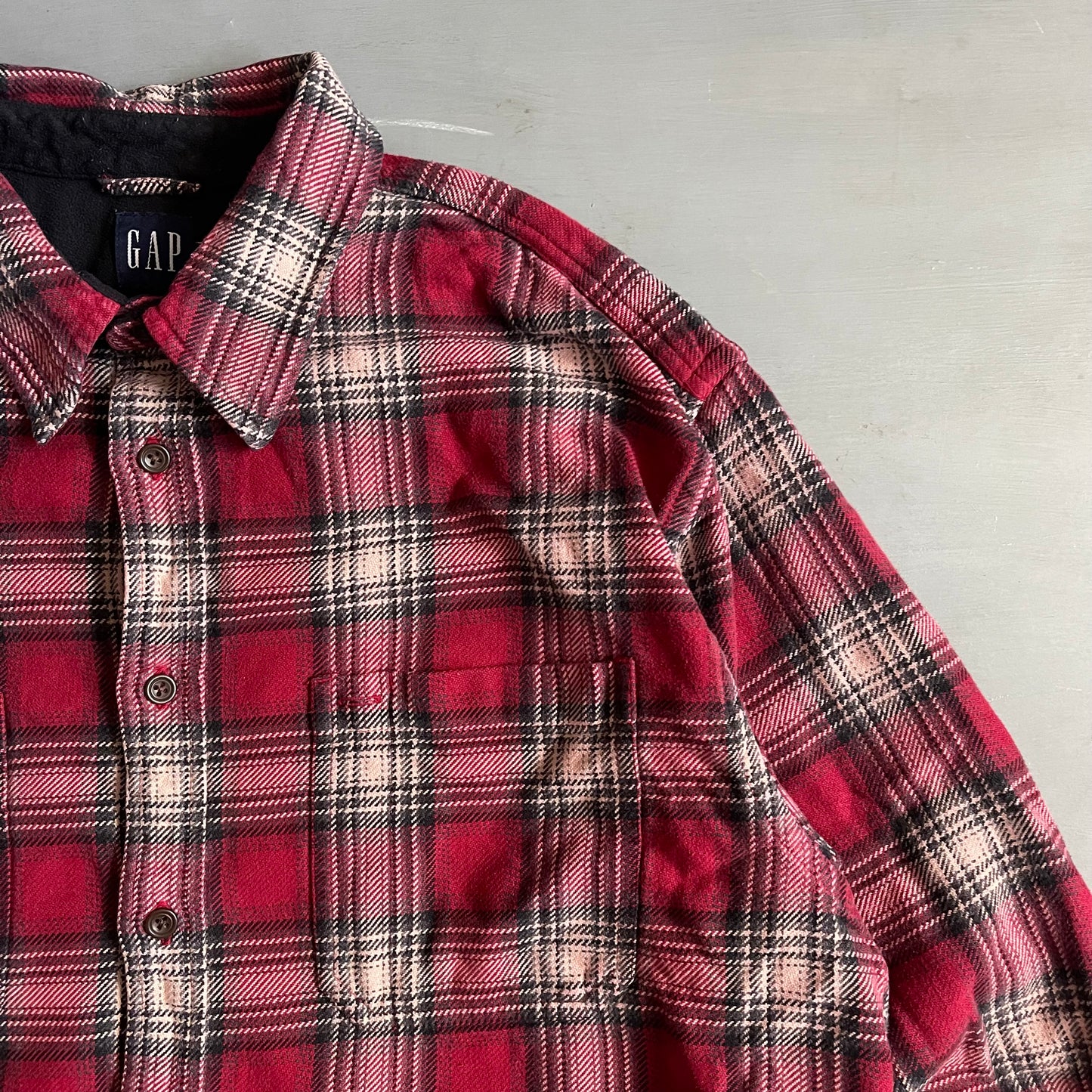 2001 GAP flannel lumberjack shirt (L/XL)