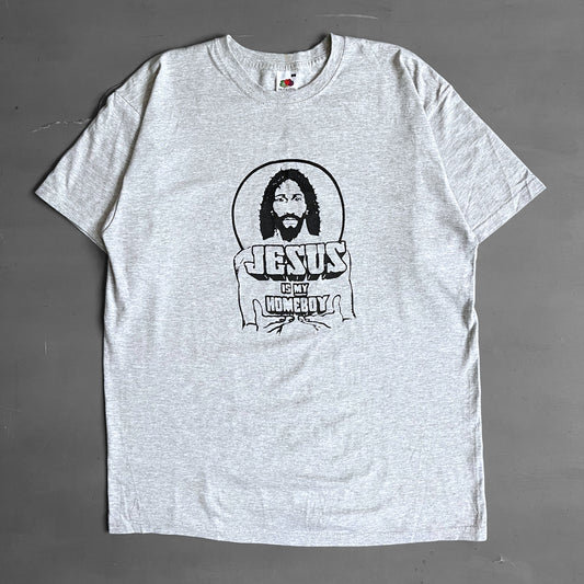 2000s Jesus is my homeboy T-shirt (L)