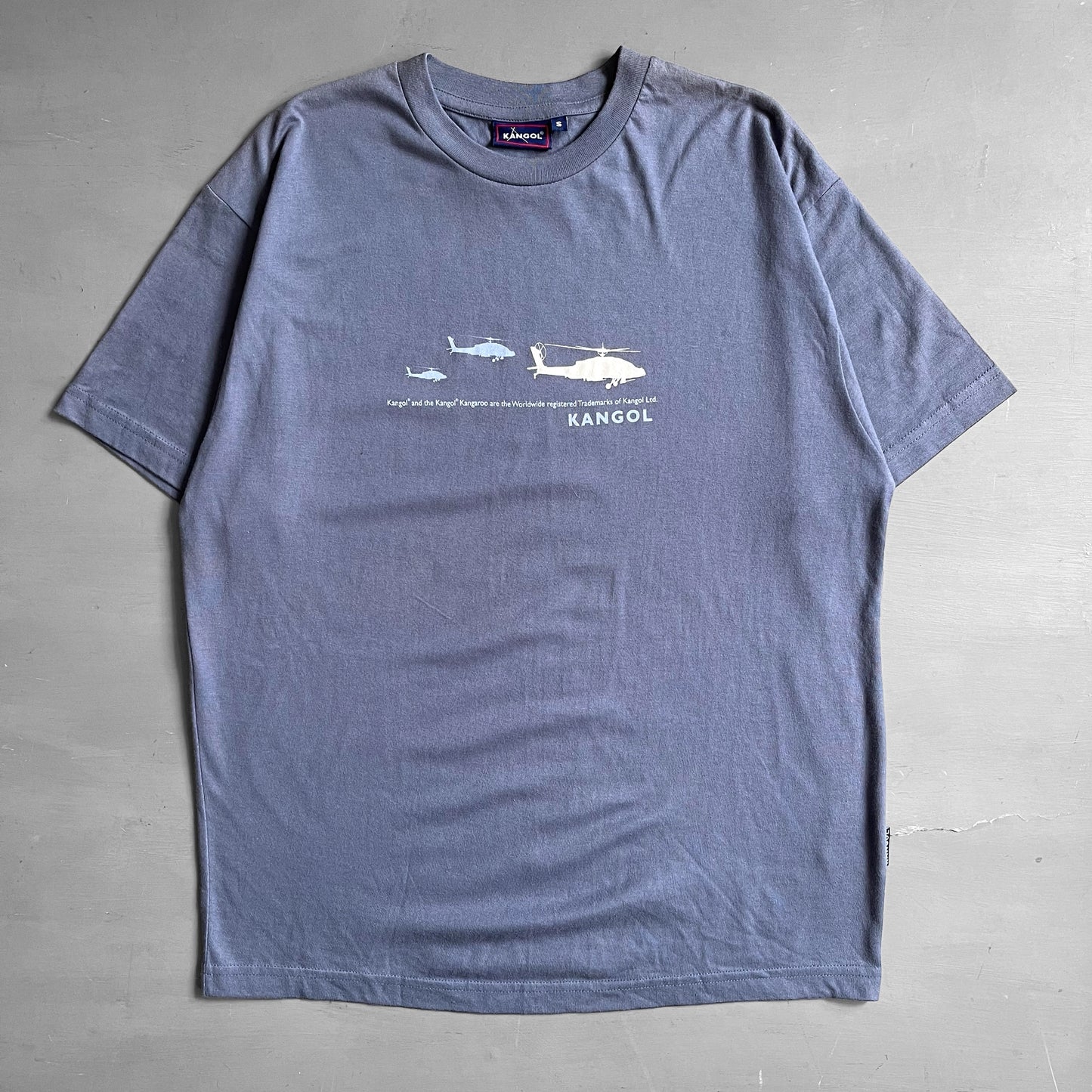 2000s Kangol helicopter T-shirt (L)