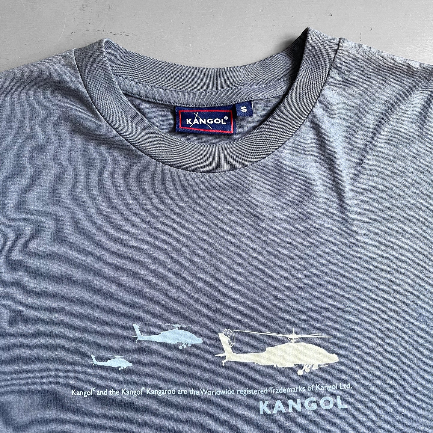 2000s Kangol helicopter T-shirt (L)