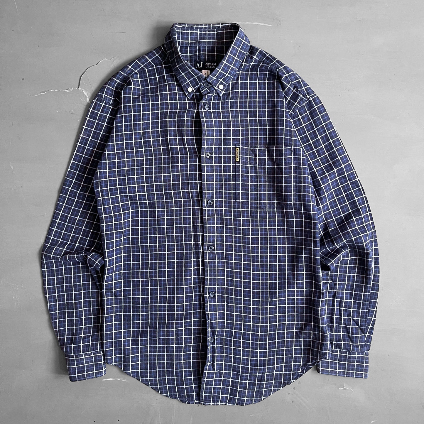 2000s Armani flannel shirt (M)