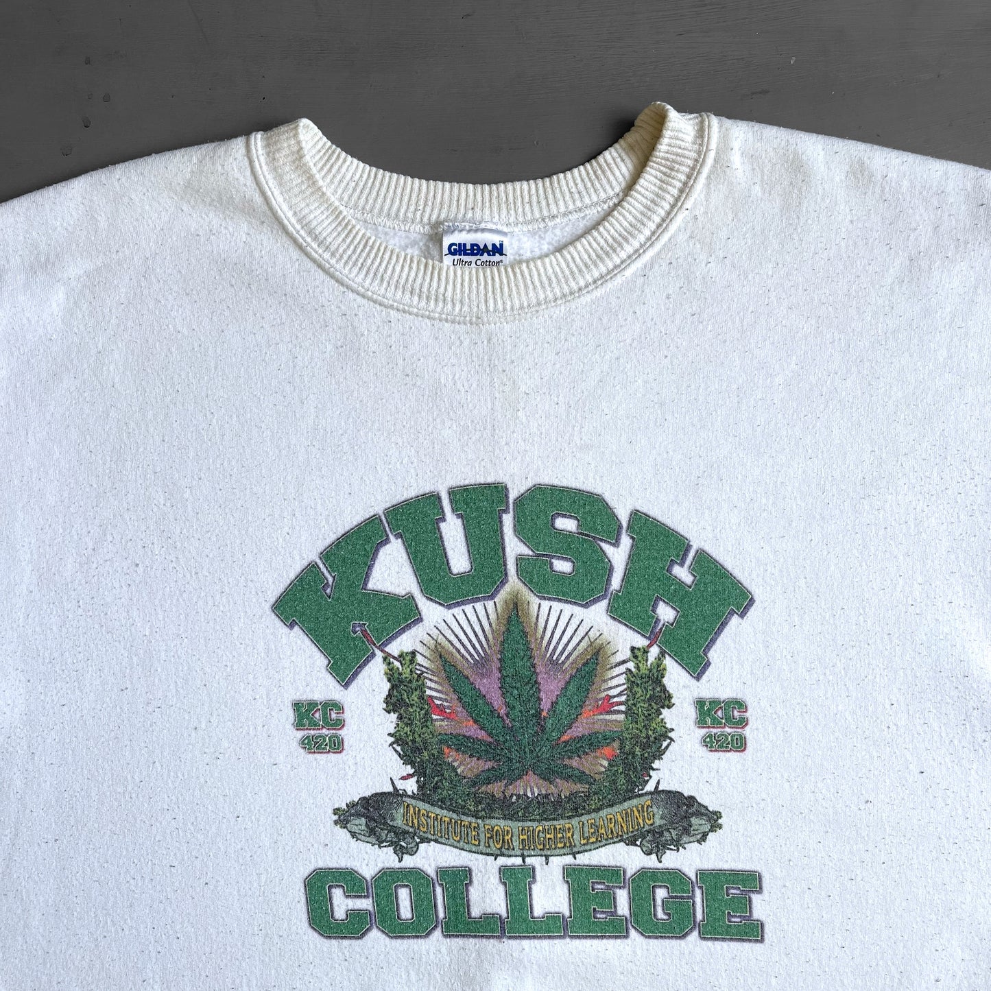 2000s Kush college sweatshirt (XL)