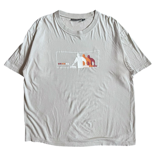 2000s DJ turntable T-shirt (XL)