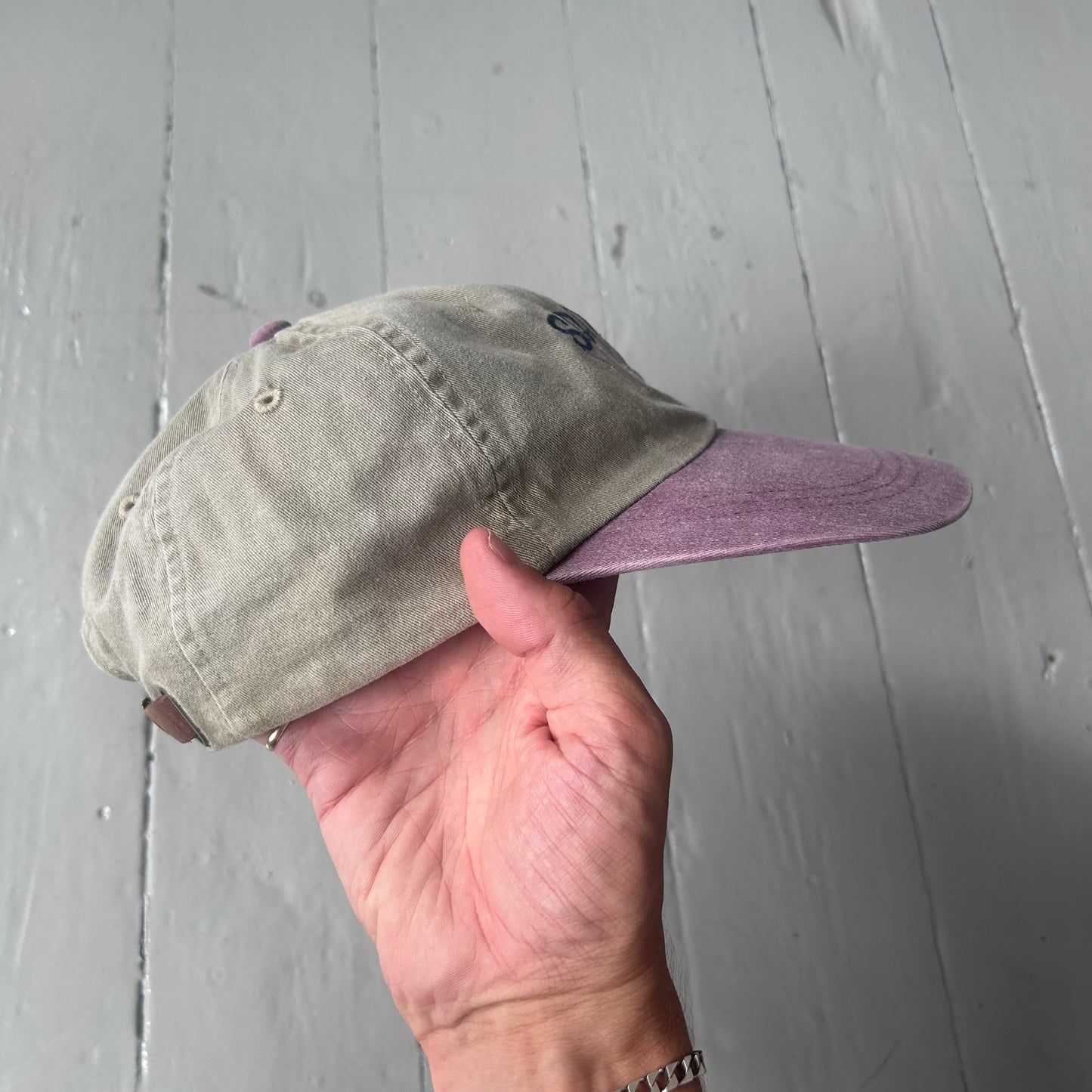 2000 Sonic Youth NYC ghost & flowers cap