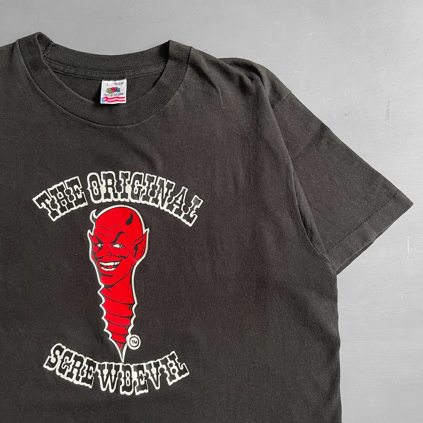 1990s The original screwdevil T-shirt (L)