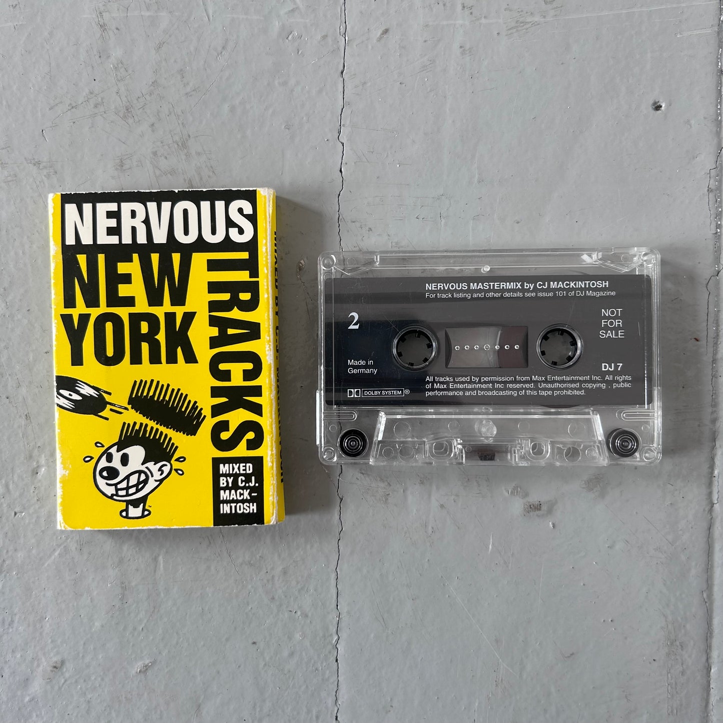 1994 Nervous Records cassette