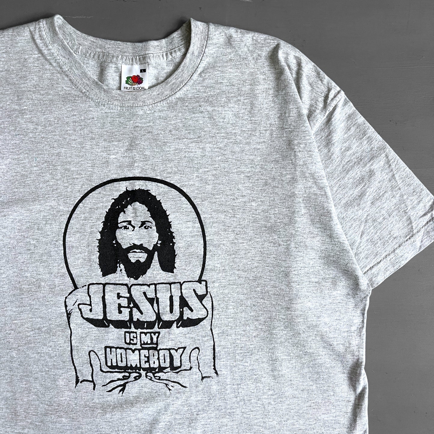 2000s Jesus is my homeboy T-shirt (L)