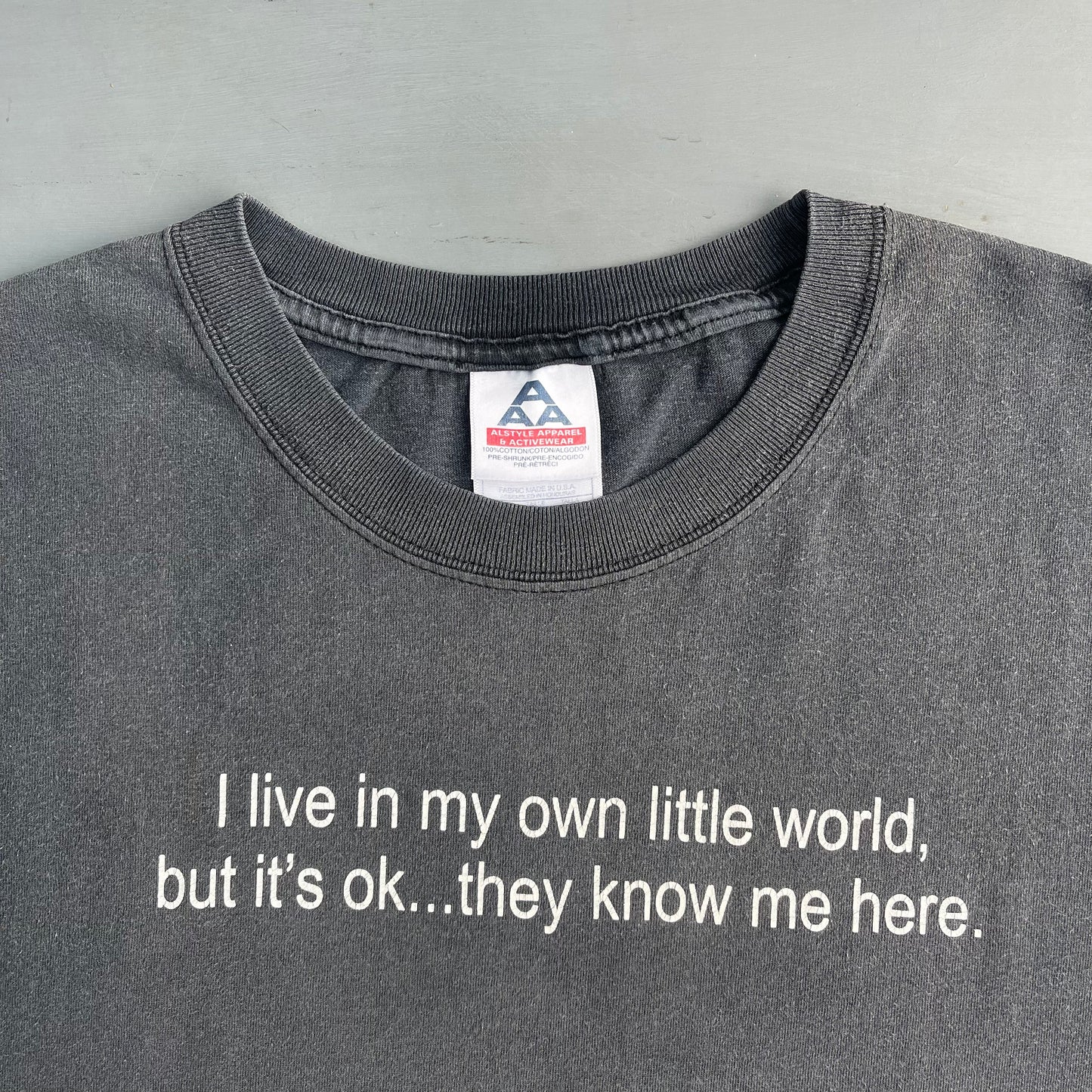 1990s I live in my own little world but it’s ok they know me here T-Shirt (L)