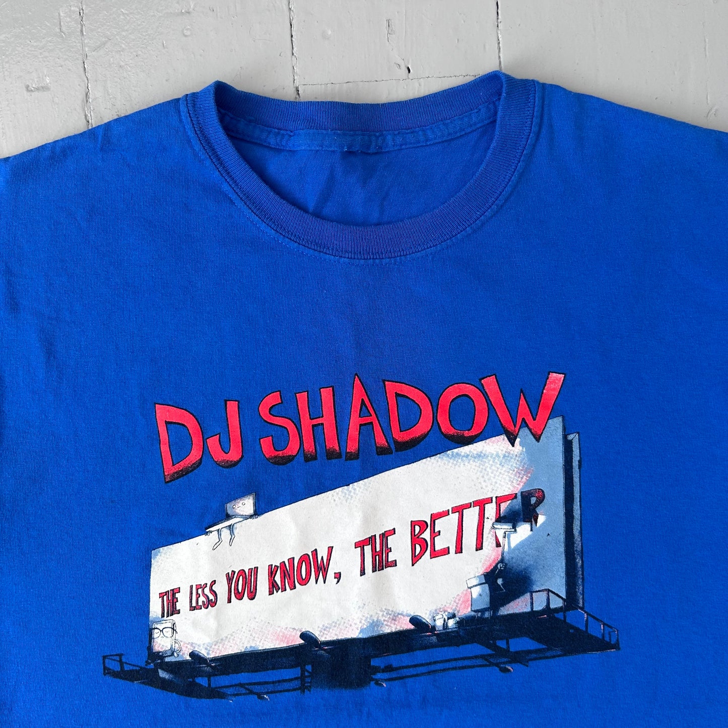 2011 Dj Shadow the less you know, the better T-shirt (M)