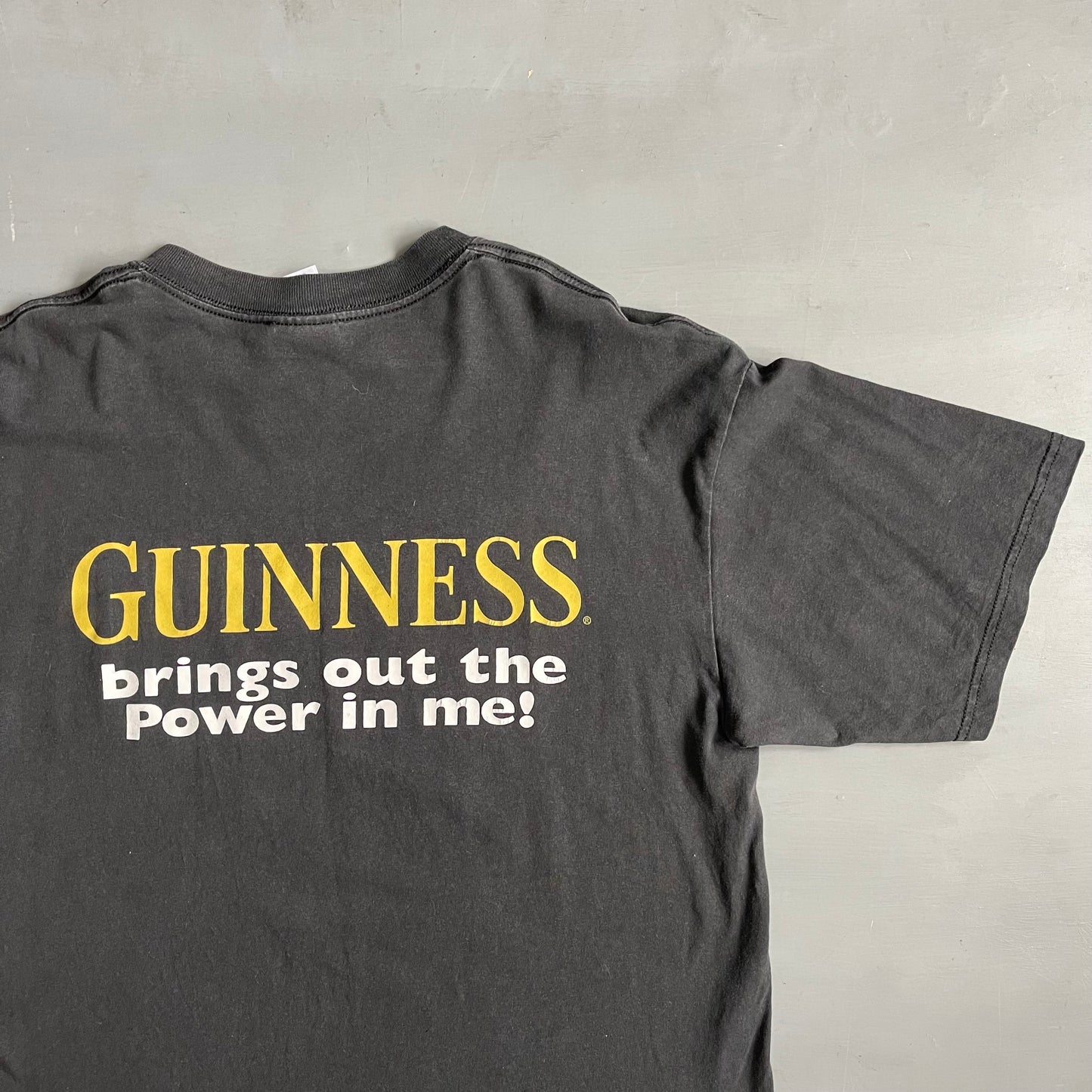 1990s Guinness brings out the power in me T-shirt (L)