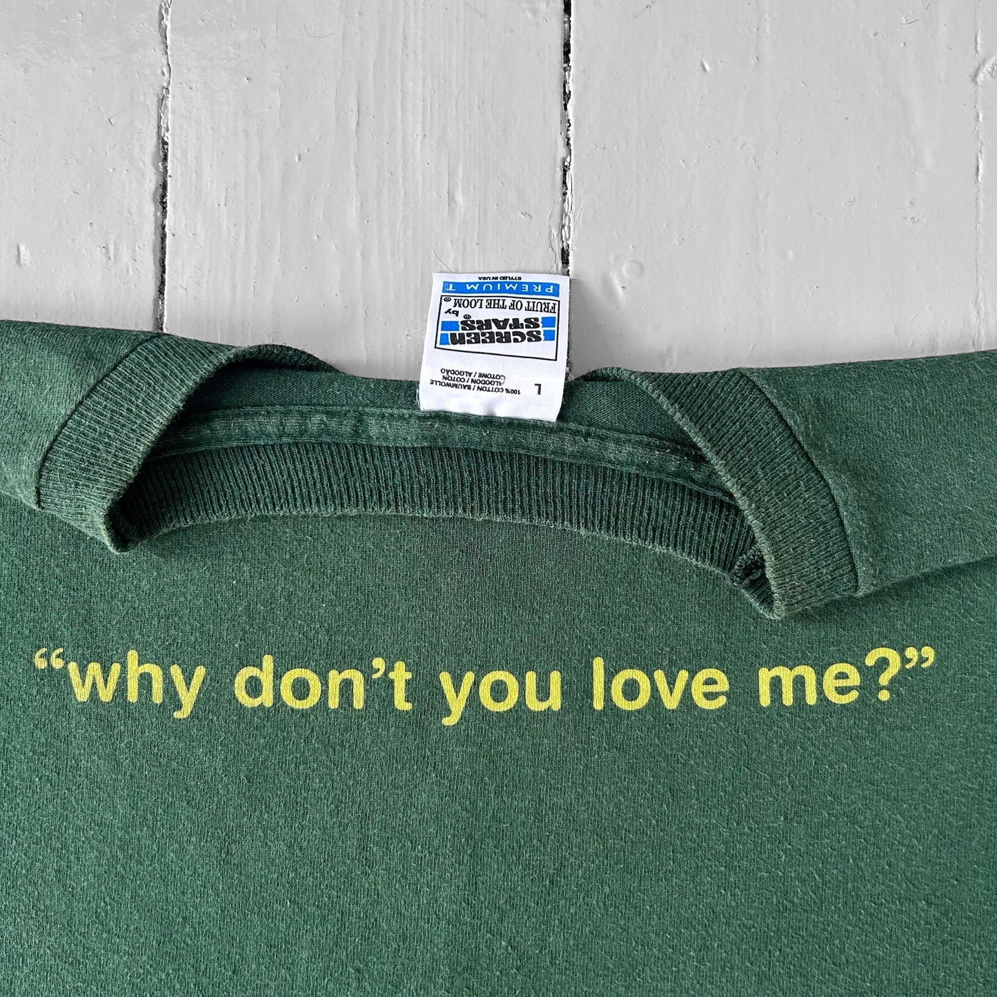1990s Why do I hate you? T-shirt (L)