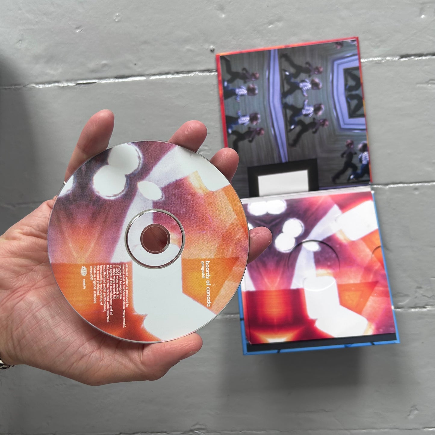 2002 Boards Of Canada warp records CD / Booklet